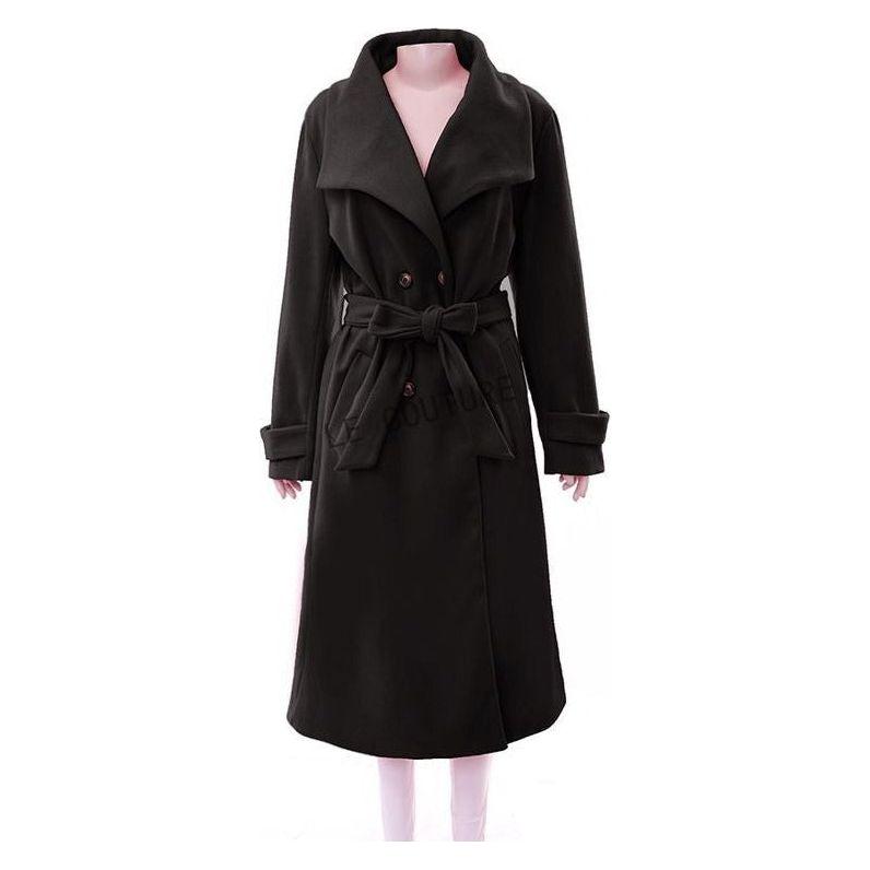 Vintage Turndown Collar Coat