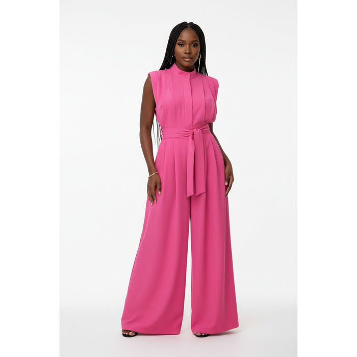 5212292 Purple Palazzo Jumpsuit