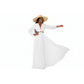 Chiffon Cut Out Maxi Dress
