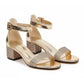Women’s Sparkle Block Heel Sandal.