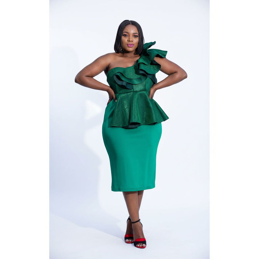 Layerd Off Shoulder Dress
