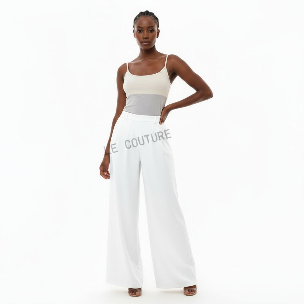Wide Leg Palazzo Pants for Women