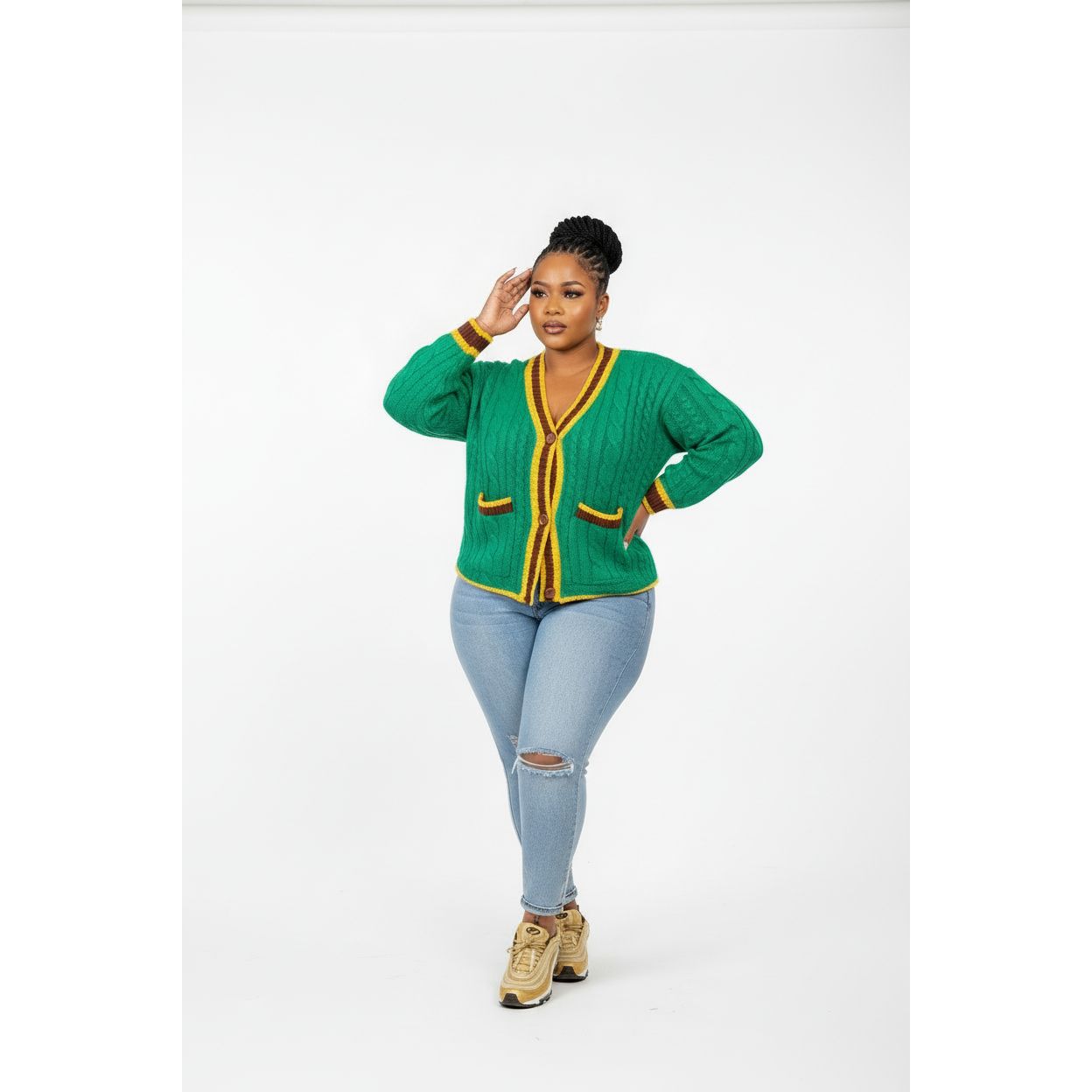 Wool Blend Fuzzy Knit Cardigan – YELLOW SUB TRADING