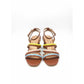Color Block Strap Sandel