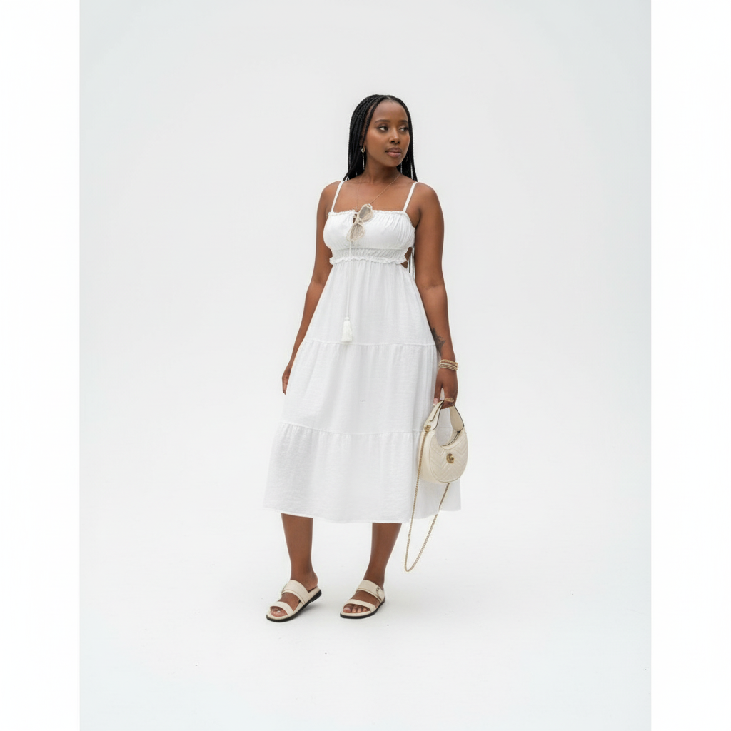 Sleeveless Backless Dress