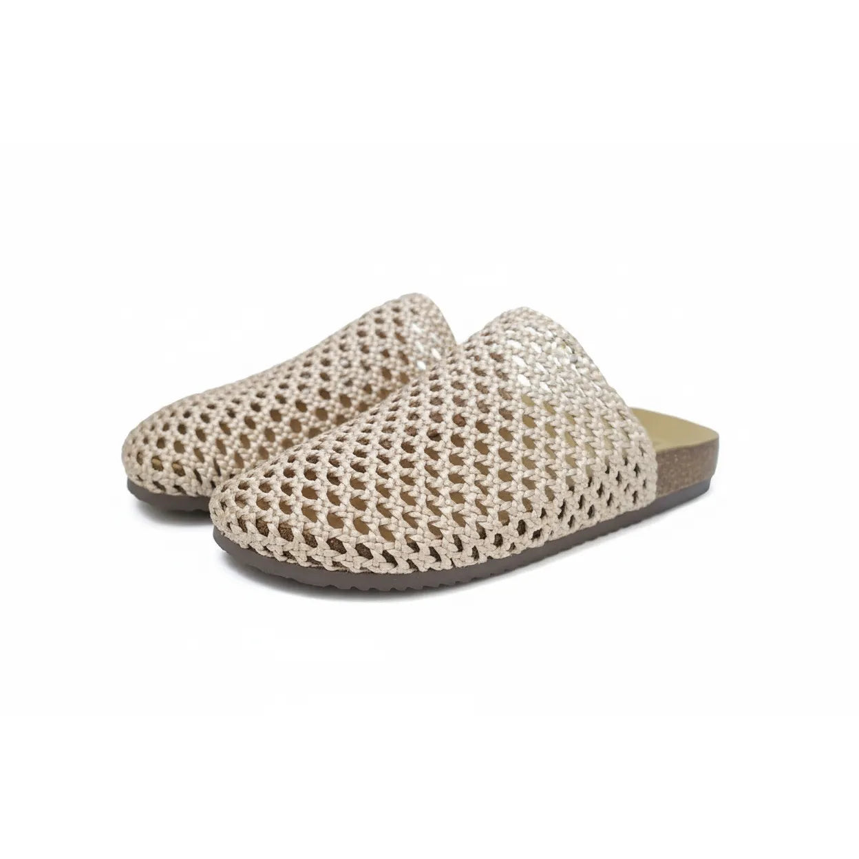 Ladies Woven Mesh Mules