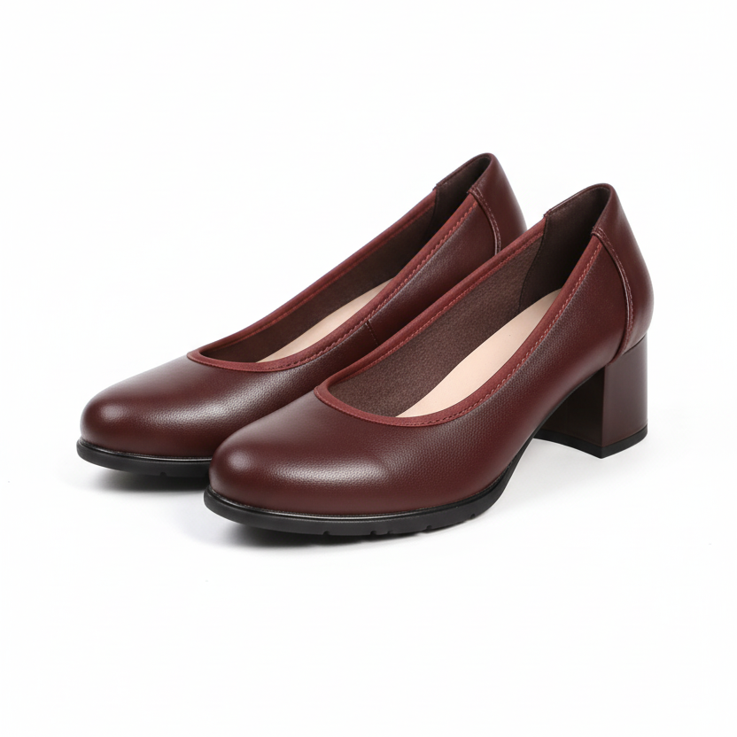 Women's Chunky Dream Heel Pumps.