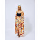 African Chiffon Dashiki Print Floral Two piece Set.