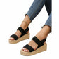 Platform Wedge Sandals