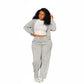 Stylish Sportswear Two Piece Tracksuit Set