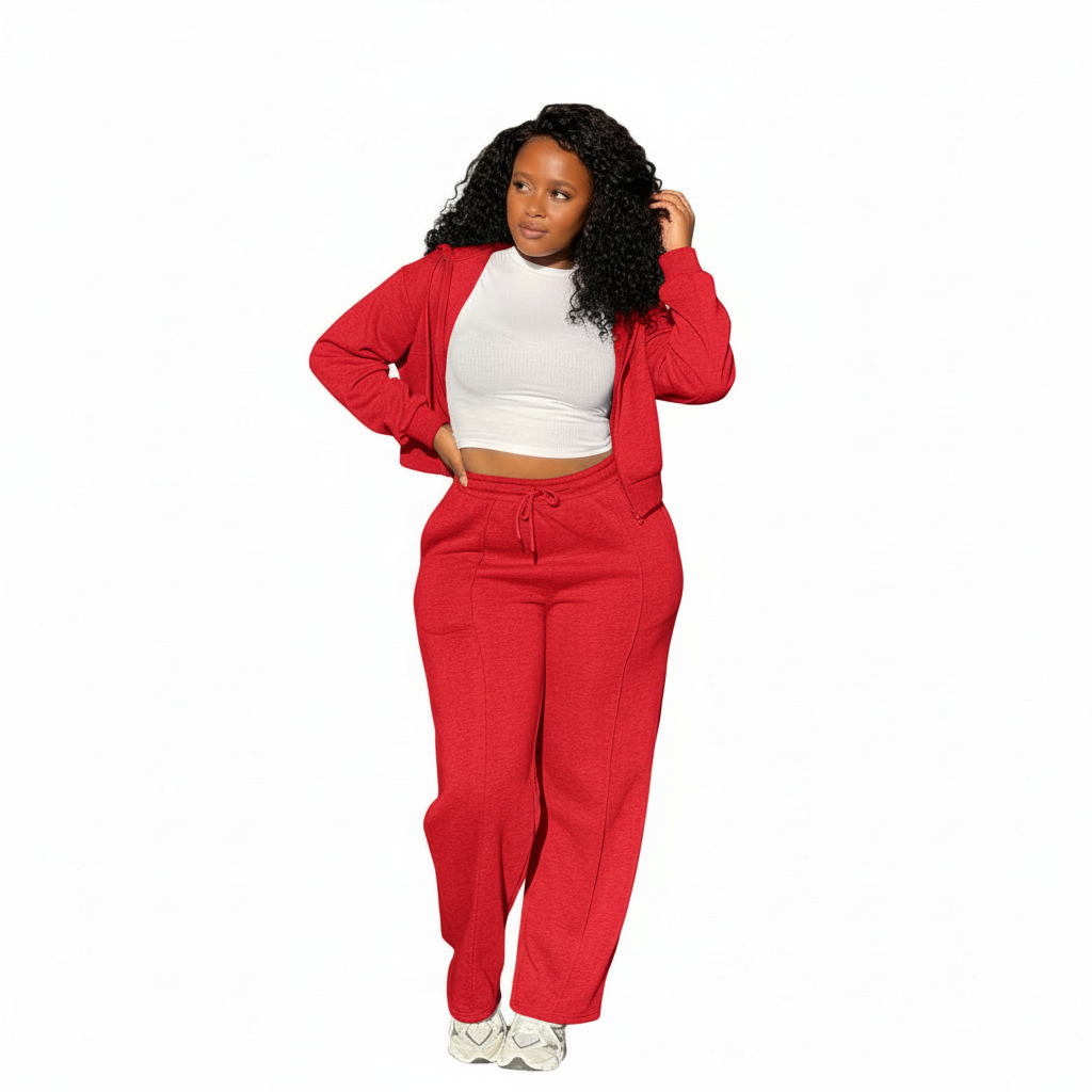 Stylish Sportswear Two Piece Tracksuit Set