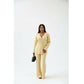 Ribbed Knit V-Neck Two Piece Set