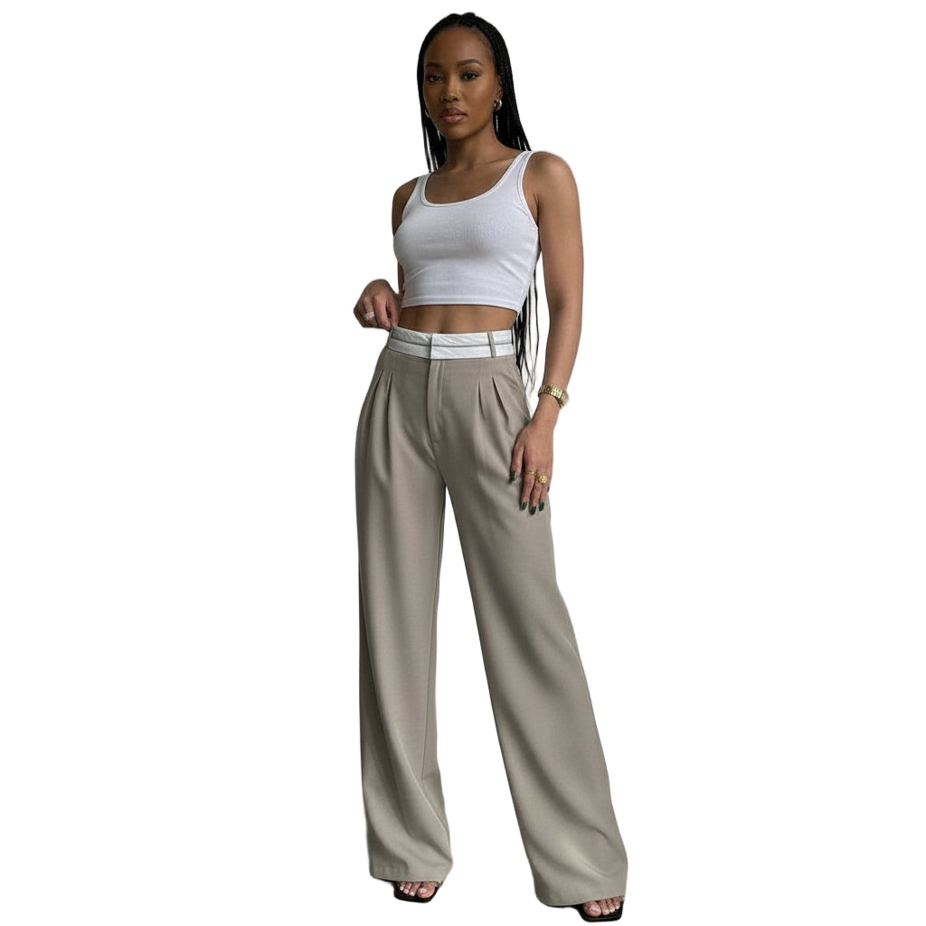 Loose High Waisted Pants