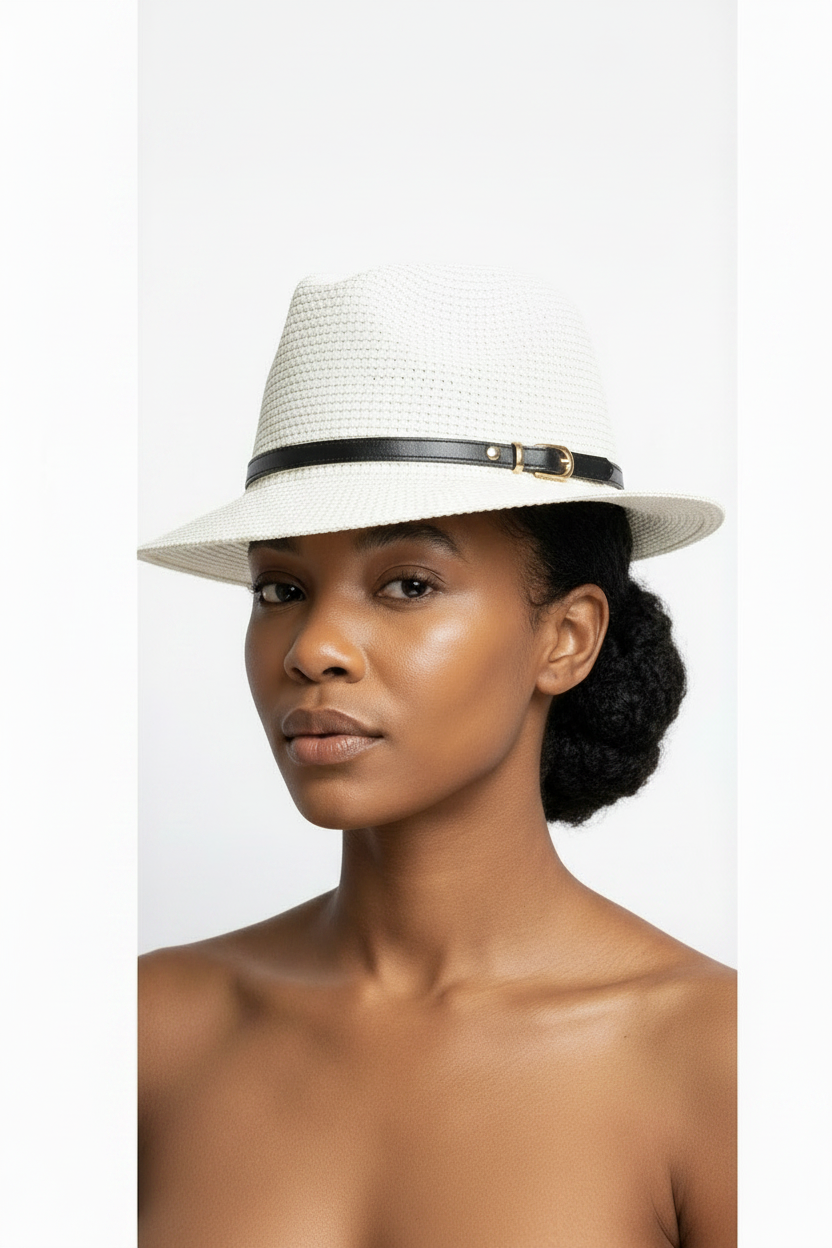 Open-Knit Crochet Summer Bucket Hat
