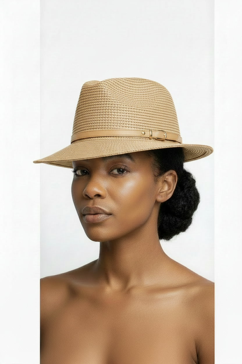 Open-Knit Crochet Summer Bucket Hat