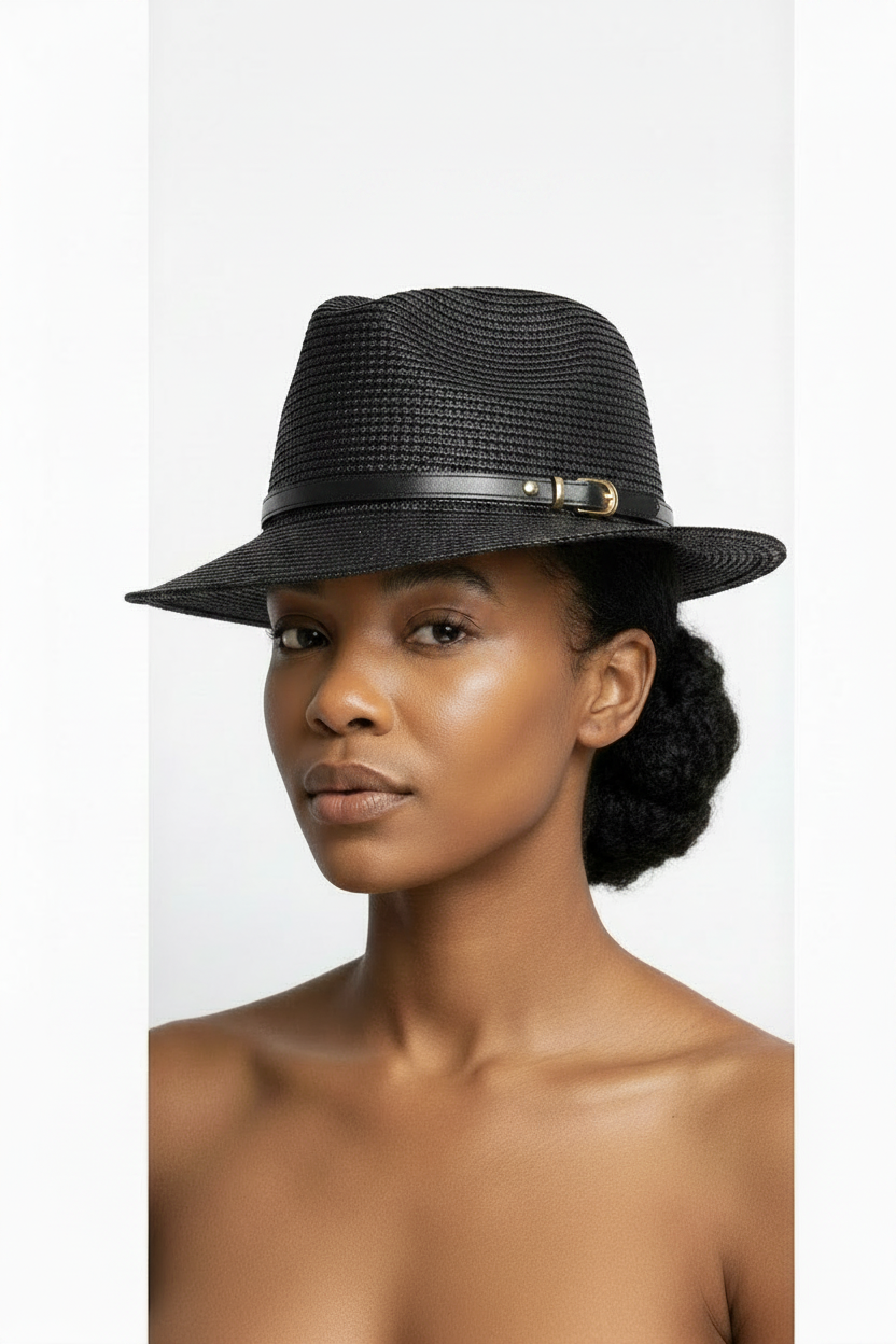 Open-Knit Crochet Summer Bucket Hat