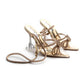 Rhinestone Bow Knot Short Heel