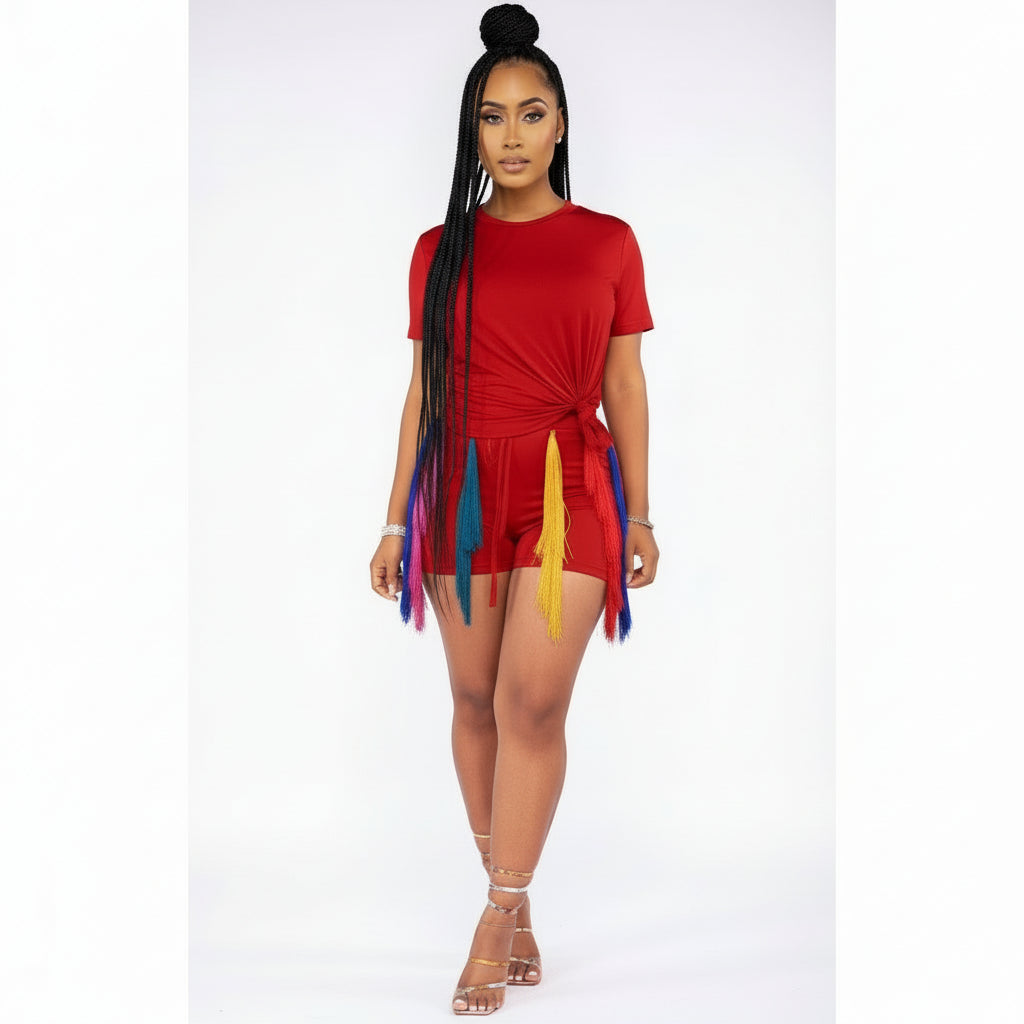 Colourful Short Summer Set