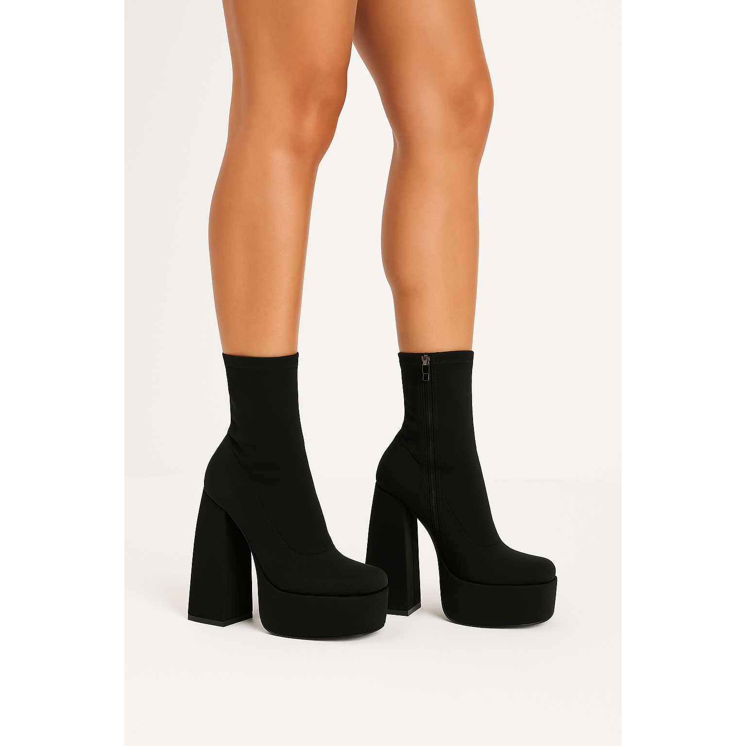 Thick Heel Ankle Boots