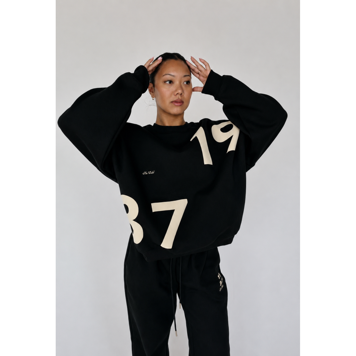 1987 Loose-Fit Sweater & Straight-Leg Pants Set