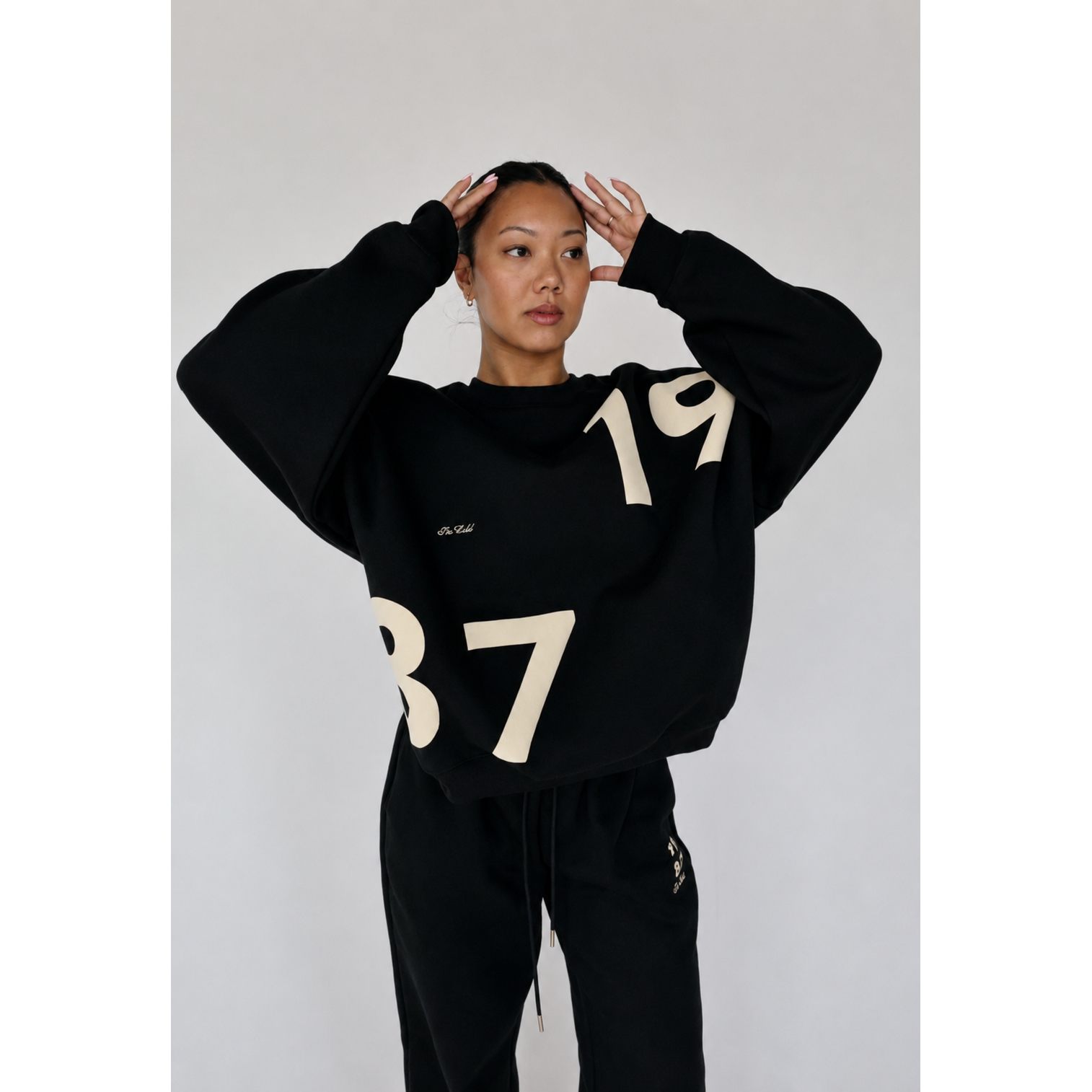 1987 Loose-Fit Sweater & Straight-Leg Pants Set