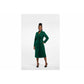 Plus Size Maxi Belted Wool Coat
