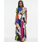 Gert Multicolor Print block dress.