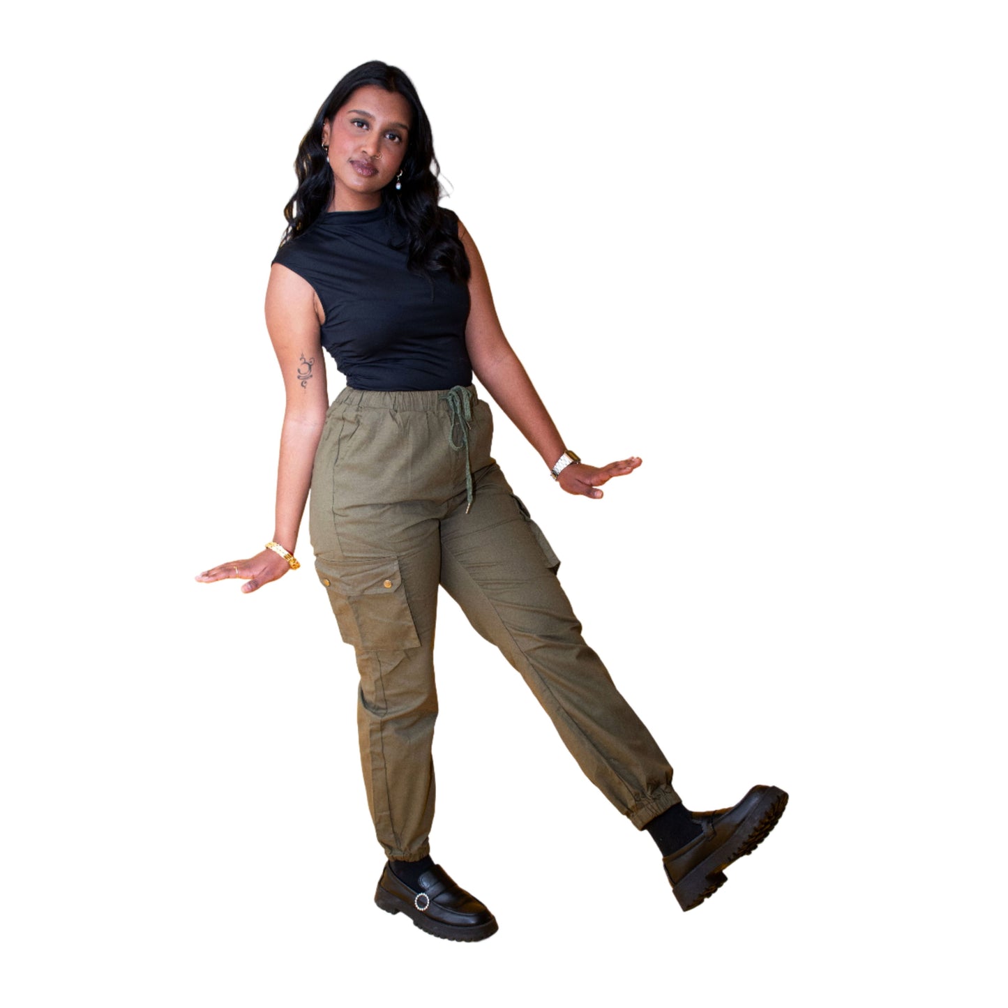 Casual Side pockets Cargo Pants