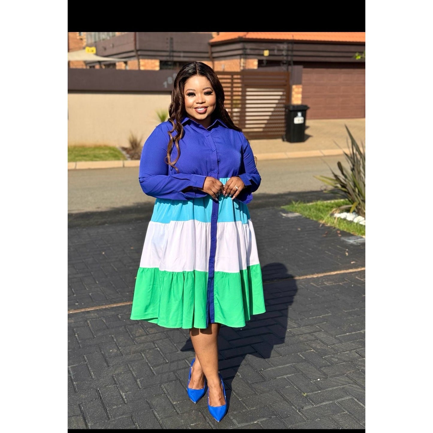 Sexy Babydoll Midi Dress