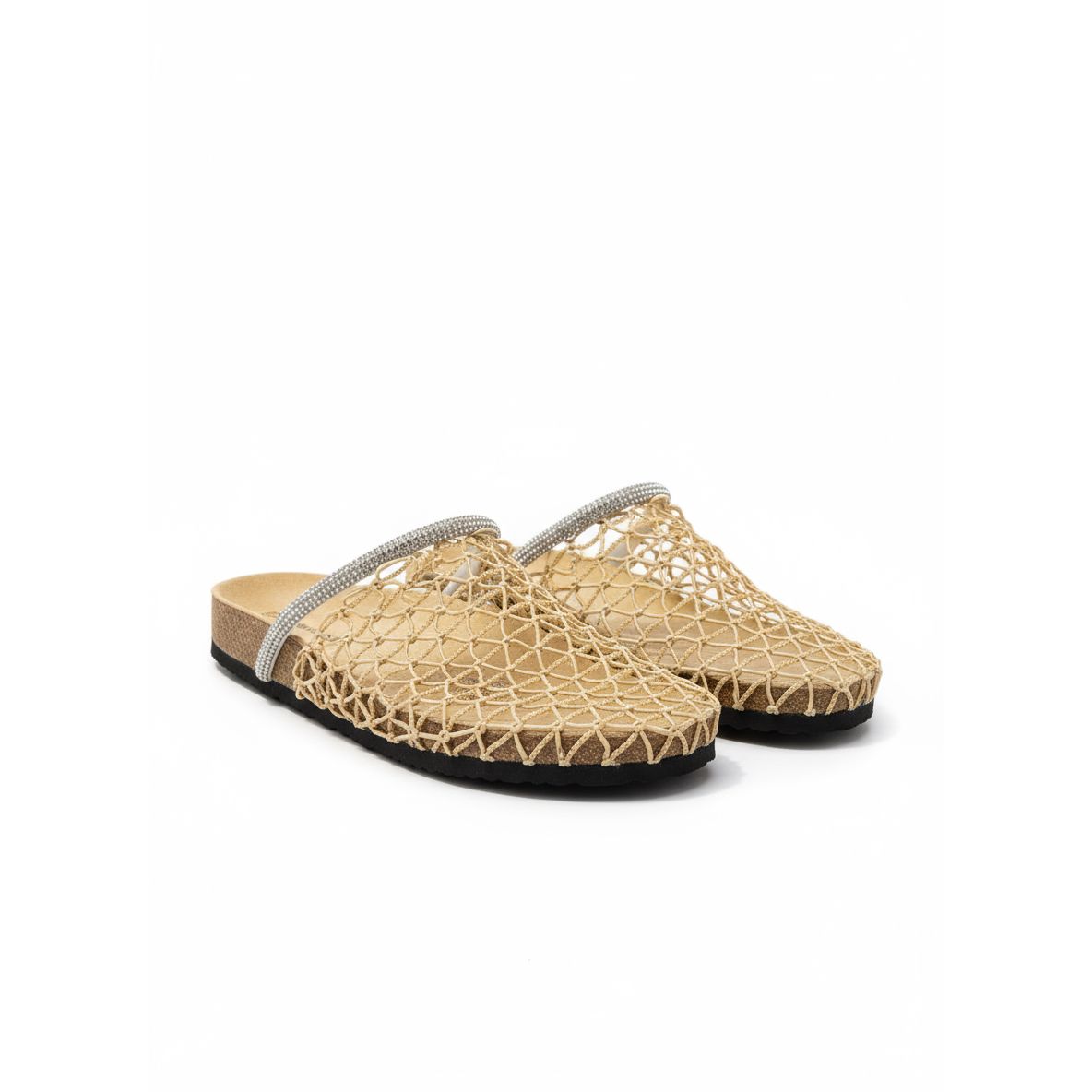Women's mesh slide sandals