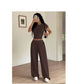 Women’s Casual Two-Piece Lounge Set.