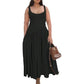 Sexy Sleeveless Baby doll Maxi Dress