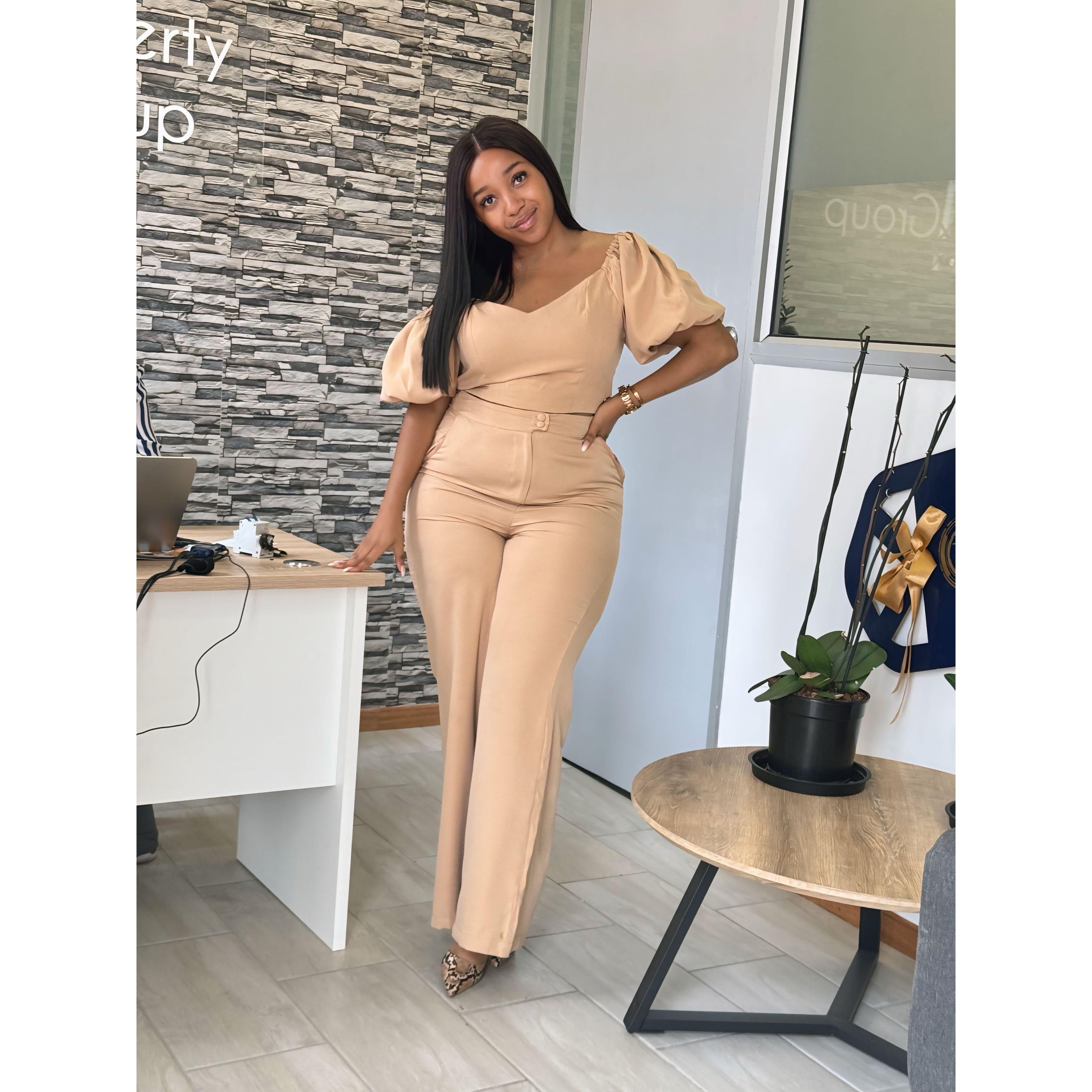 Casual Tops & Pants 2 Piece Sets Outfits