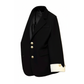 Korean Fashion Spring Autumn Vintage Luxury Splice Office Jacket