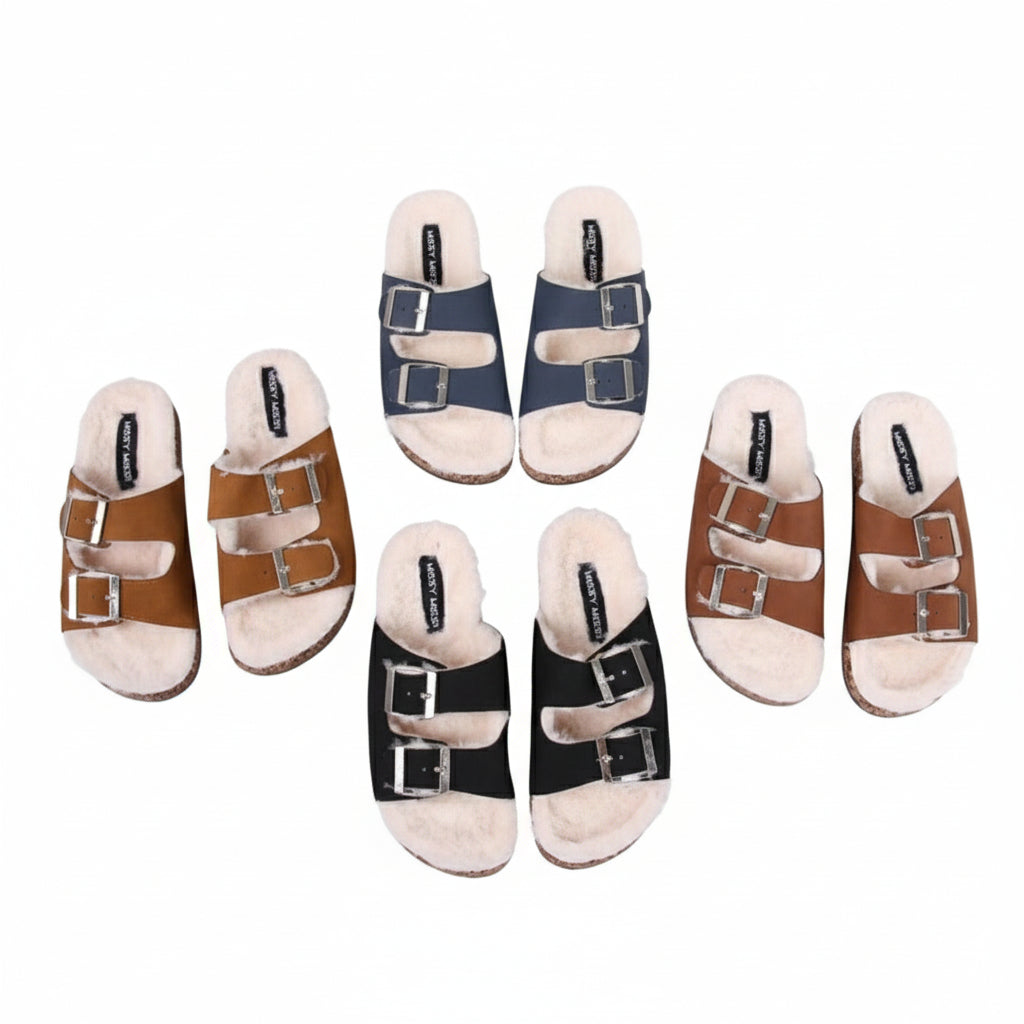 Teddy Fleece-Liner Slippers