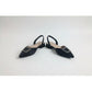 Crystal Buckle Slingback Heels