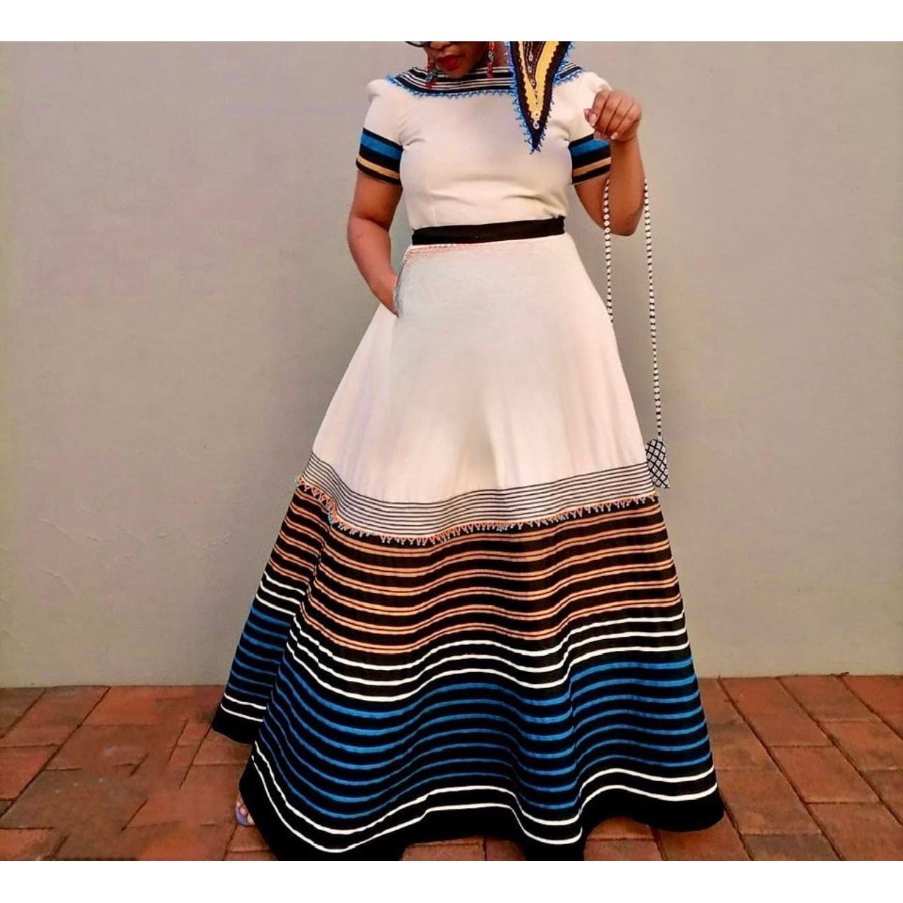 Round Neck Short Sleeves Traditional Dress – YELLOW SUB TRADING