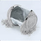Rhinestone Tassel Round Handbag