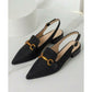 Women's Minimalist Pointed Toe Flats