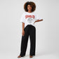 Trousers with Elastic Waist & Tees 2 Piece Set