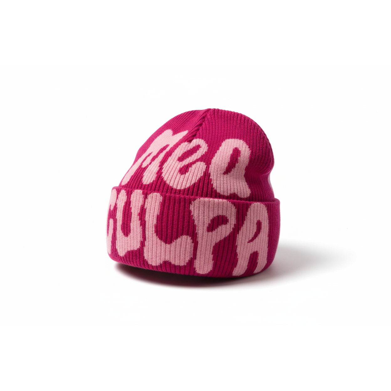 Fashion Letter Jacquard Knitted  Beanie Hat