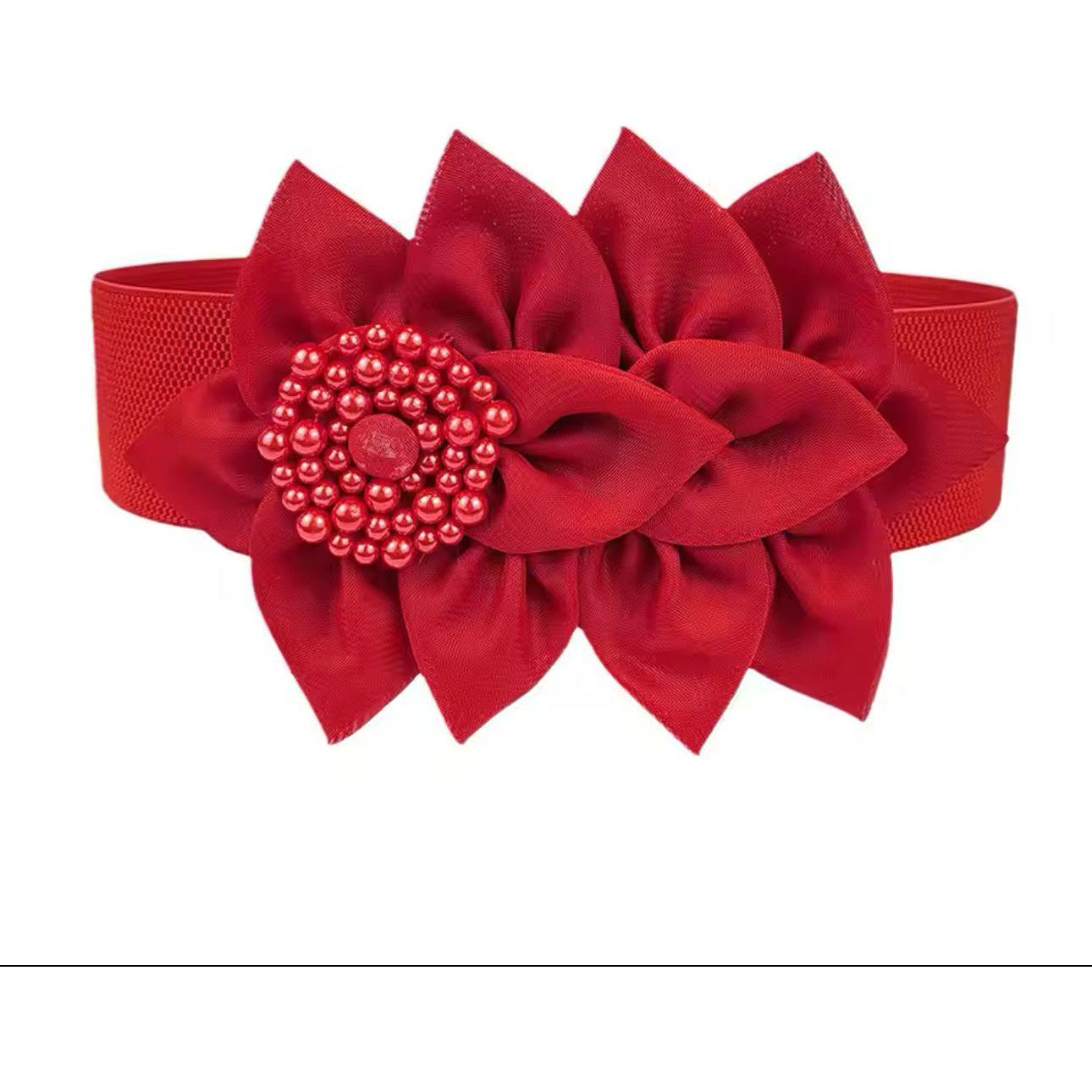 Corsets Waistband Belts Bow Decoration Wide Belt.