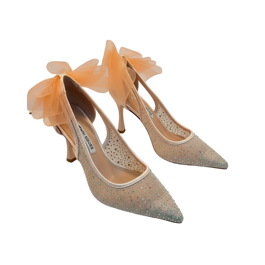 high heels quality pointed sandals.