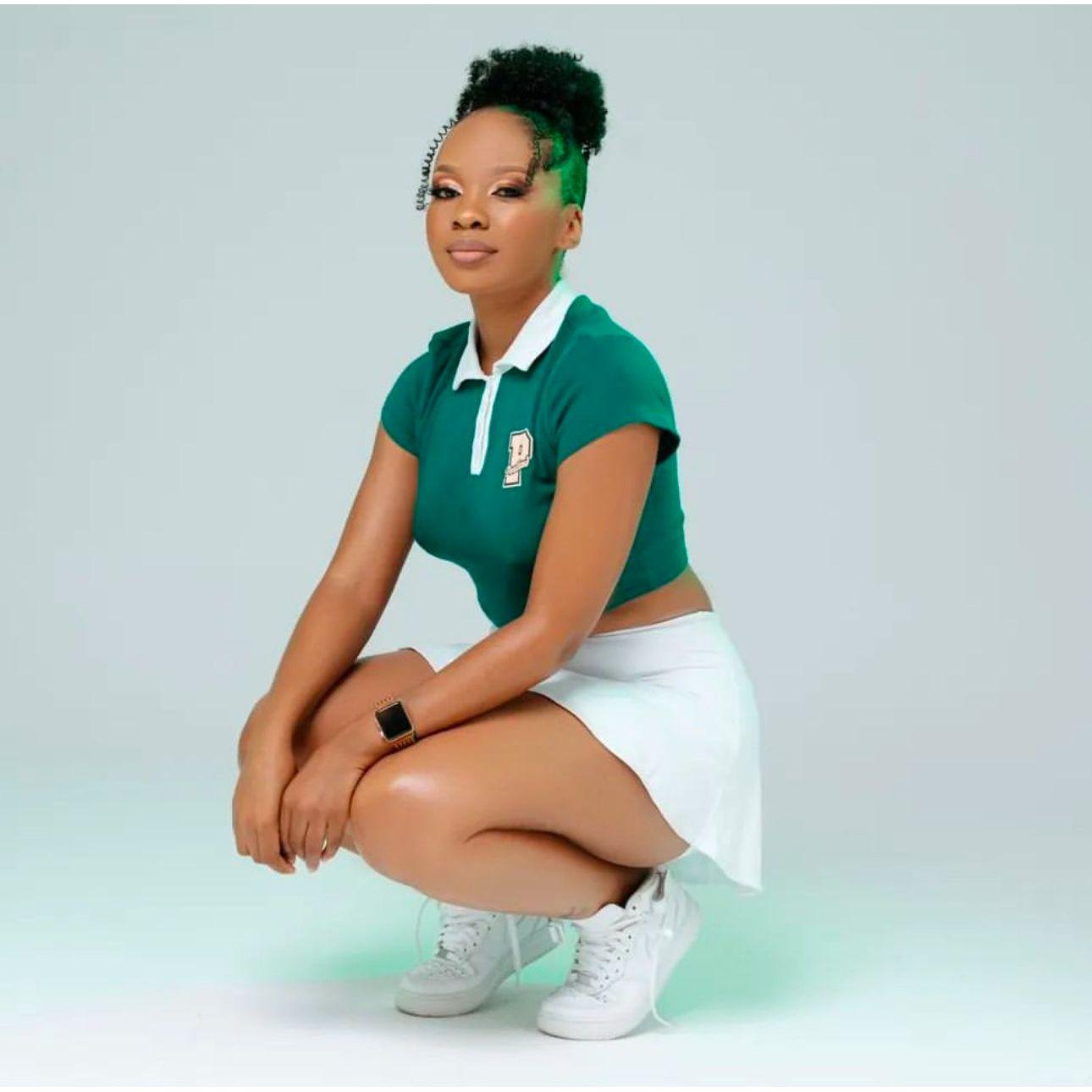 Golfer T-Shirt and Mini Skirt Set.