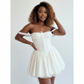 Off The Shoulder Lace Mini Dress
