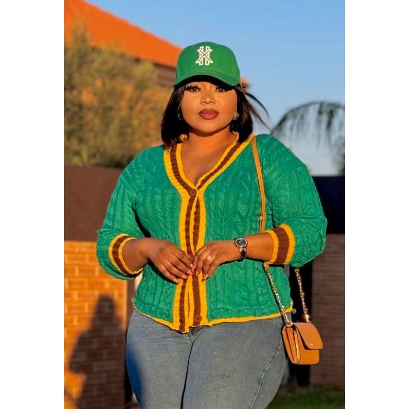 Wool Blend Fuzzy Knit Cardigan