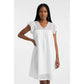 Babydoll Short Dress A-Line Sundress.