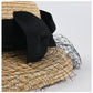 Straw Hat With Mesh