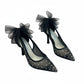 high heels quality pointed sandals.