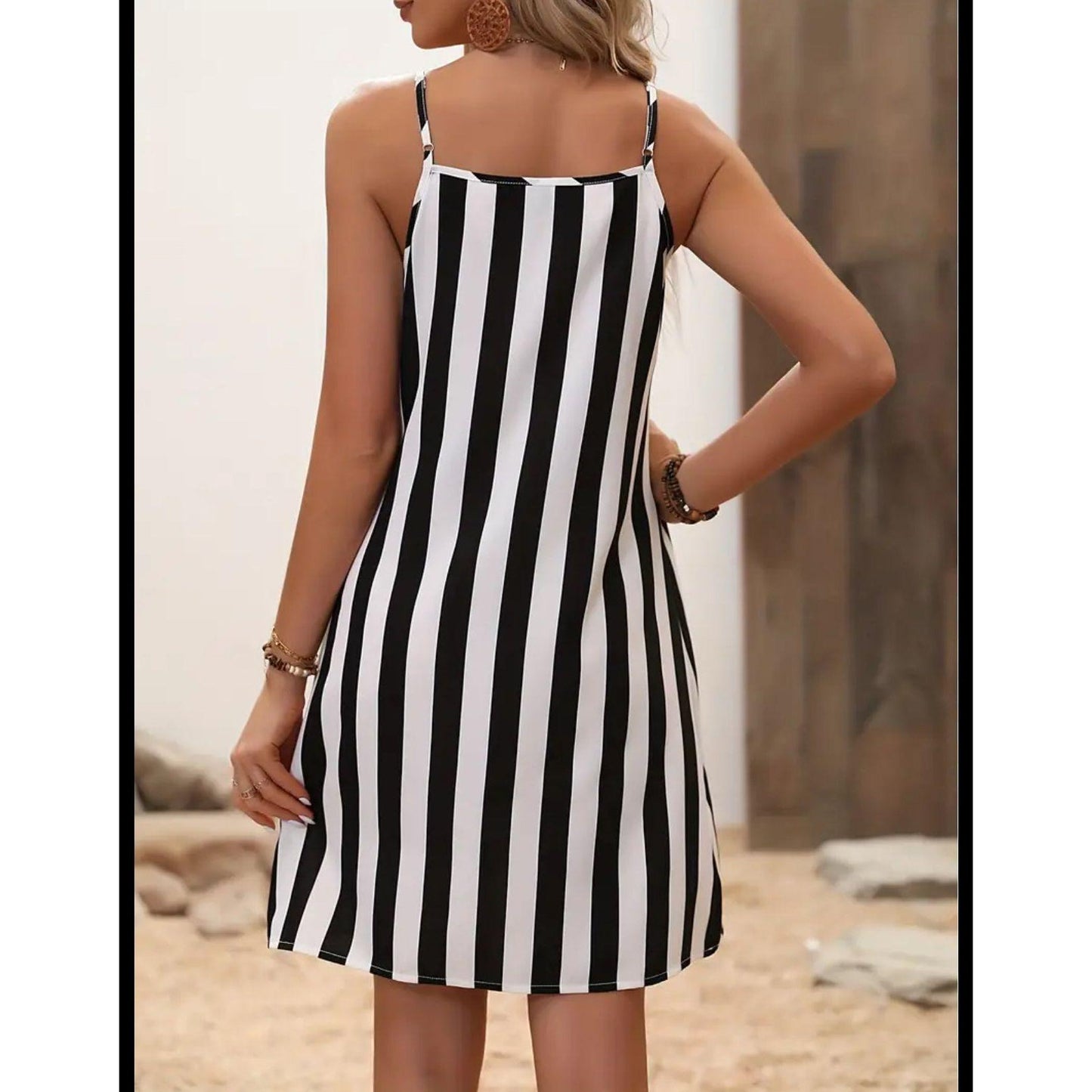 Striped Mini Dress